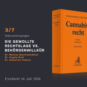 Impulse Cannabisrecht Kommentar Beck 2/7
